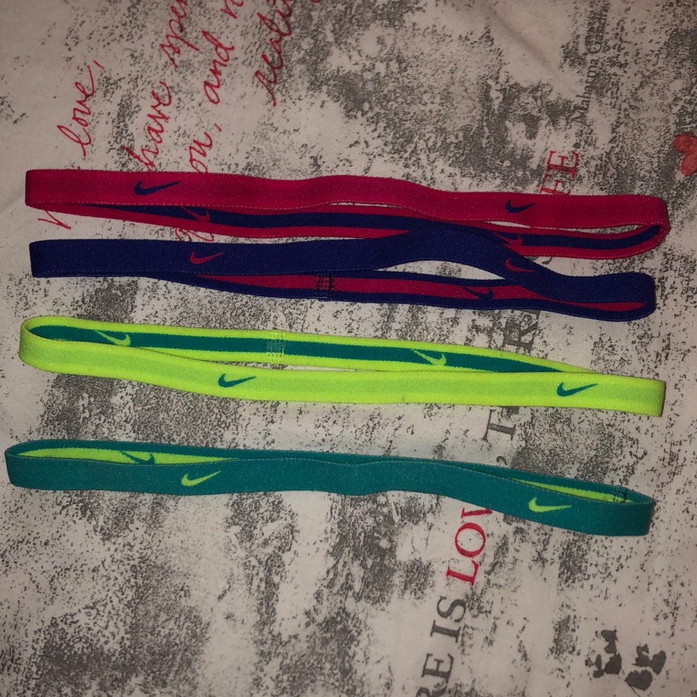 Double sided nike headbands